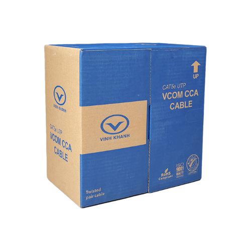Cáp mạng cat5e vcom L524023 1 Cáp mạng cat5e vcom L524023