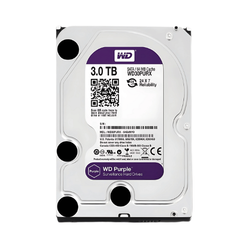 Ổ cứng chuyên camera western digital purple 3TB 1 Ổ cứng chuyên camera western digital purple 3TB