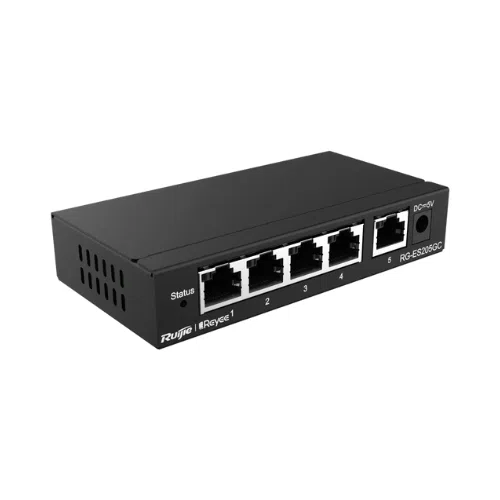 Switch 5 cổng ruijie RG-ES205GC 1 Switch 5 cổng ruijie RG-ES205GC