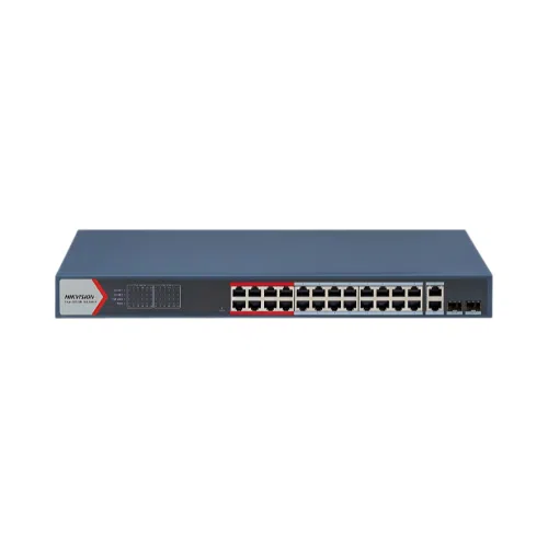 Switch poe 24 cổng hikvision DS-3E1326P-EI 1 Switch poe 24 cổng hikvision DS-3E1326P-EI