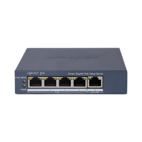 Switch poe 4 cổng hikvision DS-3E1505P-EI/M 1 Switch poe 4 cổng hikvision DS-3E1505P-EI/M