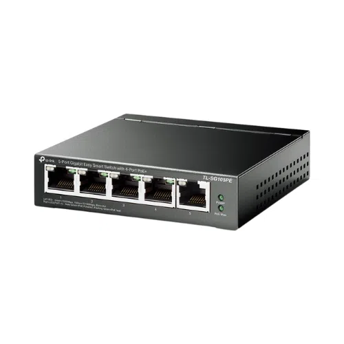 Switch poe 4 cổng tp-link TL-SG105PE 1 Switch poe 4 cổng tp-link TL-SG105PE