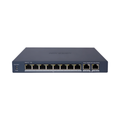 Switch poe 8 cổng hikvision DS-3E1510P-EI/M