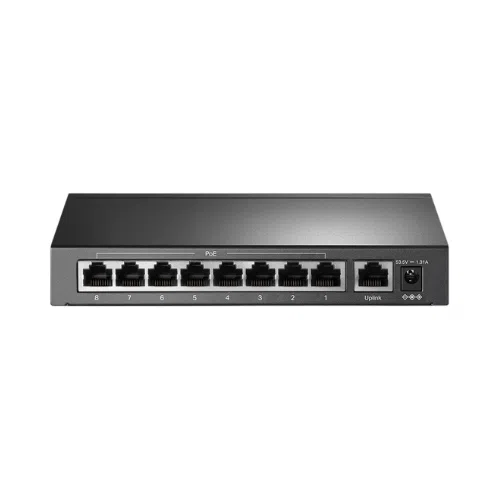Switch poe 8 cổng tp-link TL-SF1009P 1 Switch poe 8 cổng tp-link TL-SF1009P